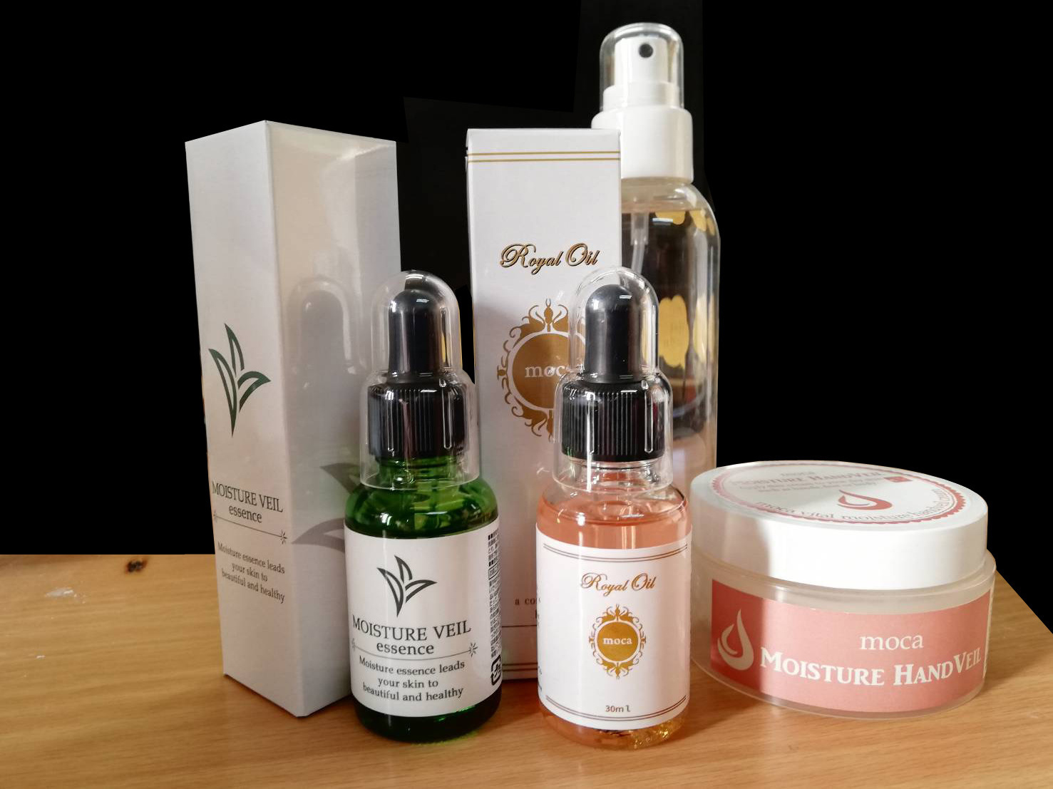 モカコスメティクス製品画像　2018年7月ラインナップ